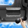 Factory Price Diamond Car Visor Sunglasses Case Holder Eye Glasses Box Organizer Rhinestone Sunshade Storage Box Car Accessories