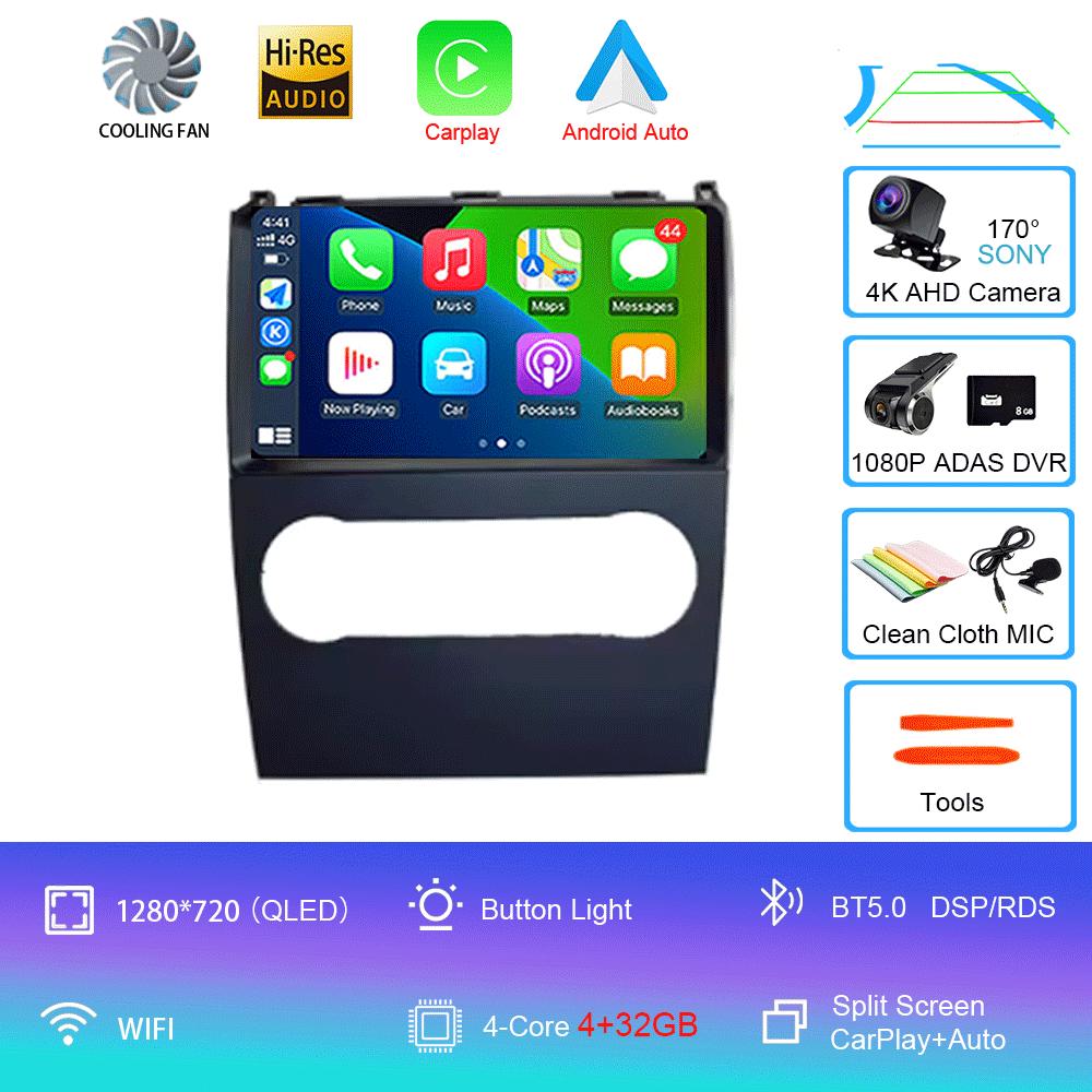 Android 14 GPS Car radio Multimedia Head unit For Mercedes Benz B200 A B Class W169 A160 A180 A200 A220 2009-2012 BT Radio 4G