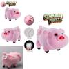 Gravity Falls Waddles Piggy Plush Toy Stuffed Animal Doll Kids Xmas Gift Decors