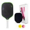 Carbon Fiber Pickleball Paddle T700 Textured Matte Finish Pro Performance Outdoor Sport Racket