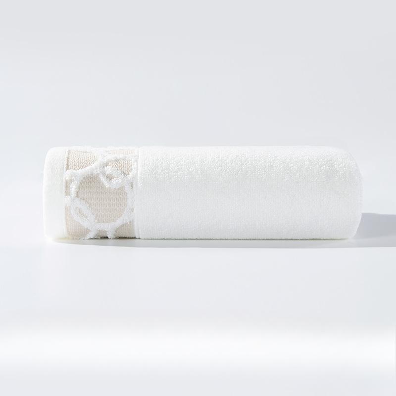 

Полотенце из чистого хлопка с жаккардовым узором, впитывает воду и не оставляет волос, полотенце для вытирания лица для взрослых мужчин и женщин 34*74CM