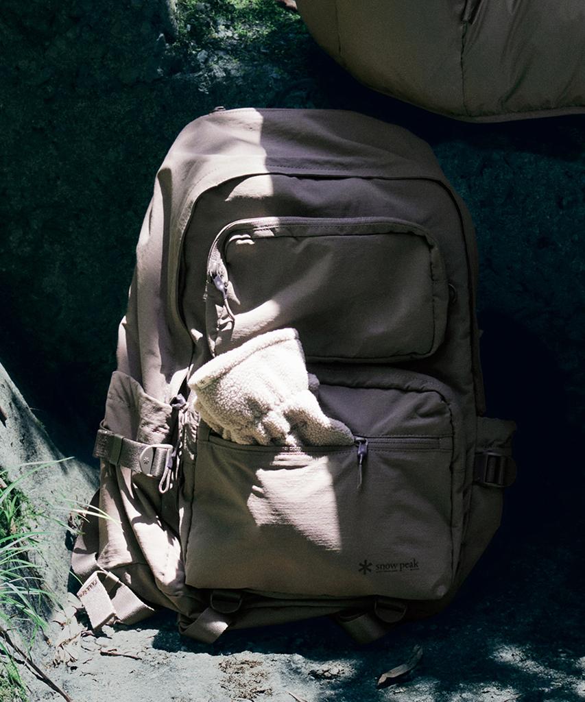 Snowpeak Apparel Dual-Tech Backpack 25L (S25Zufbp31) Vintage Gray