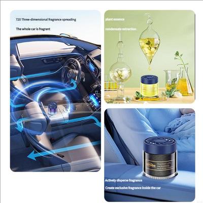 2025 New Essential Oil Diffuser Glittering Odors Eliminators Car Air Freshener Solid Fragrances Deodorizer for Car Home Office