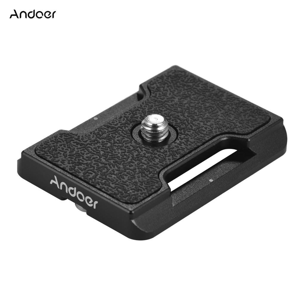 Accessorio Per Attrezzatura Fotografica Morsetto A Sgancio Rapido Compatibile Arca Swiss 38mm - Per Piastra QR E Testa A Sfera, Montaggio 3/8 Con Adattatore 1/4 Morsetto Piastra Qr 38mm