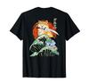 Japanese Samurai Ninja Cat Kanagawa (Onback) T-Shirt