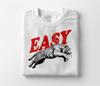 Easy Tiger T-Shirt | Vintage Leaping Tiger Shirt | Funny Retro Streetwear Tee Unisex T-Shirt