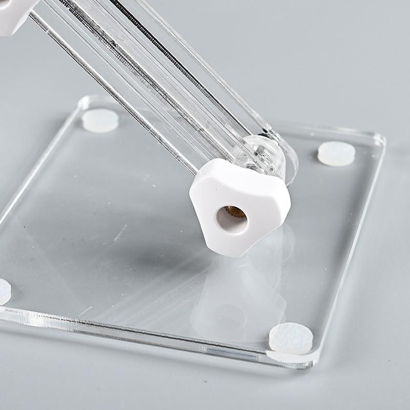 

Adjustable Acrylic Stand for Tablets and Phones – Ideal for Desks and Dorms