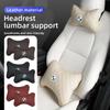 YMZD7 For Car Headrest Neck Cushion Lumbar Support Mat Seat Neck Protector Pillow E46 E90 E60 F10 E39 F30 E36 E87 E90 E30 E53 F31