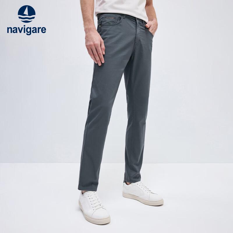 

Navigare Men s Iron-Free Slim Fit Casual Thin Long Pants 34
