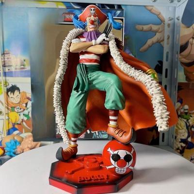 25cm Anime One Piece Buggy Klaun Akční Figurka Pvc Soška Model Hračky Bez Krabice