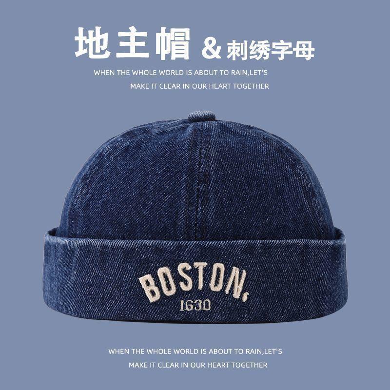 Стильная, дерзкая, ретро джинсовая шляпа One Size