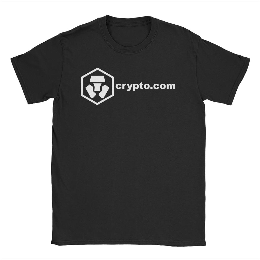 Coin cryptocurrency Logo T-Shirt Men Women  Vintage Cotton Tees O Neck Short Sleeve T Shirt Party Clothing