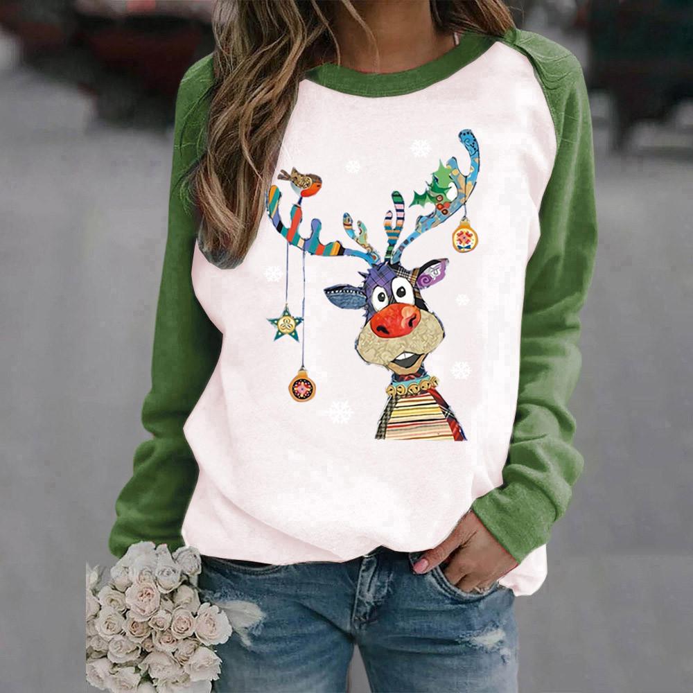 Sudaderas De Mujeres Hoodies Halloween Ropa Mujer Juvenil Navidad Long Sleeve Essentials Black Pink Women Clothes