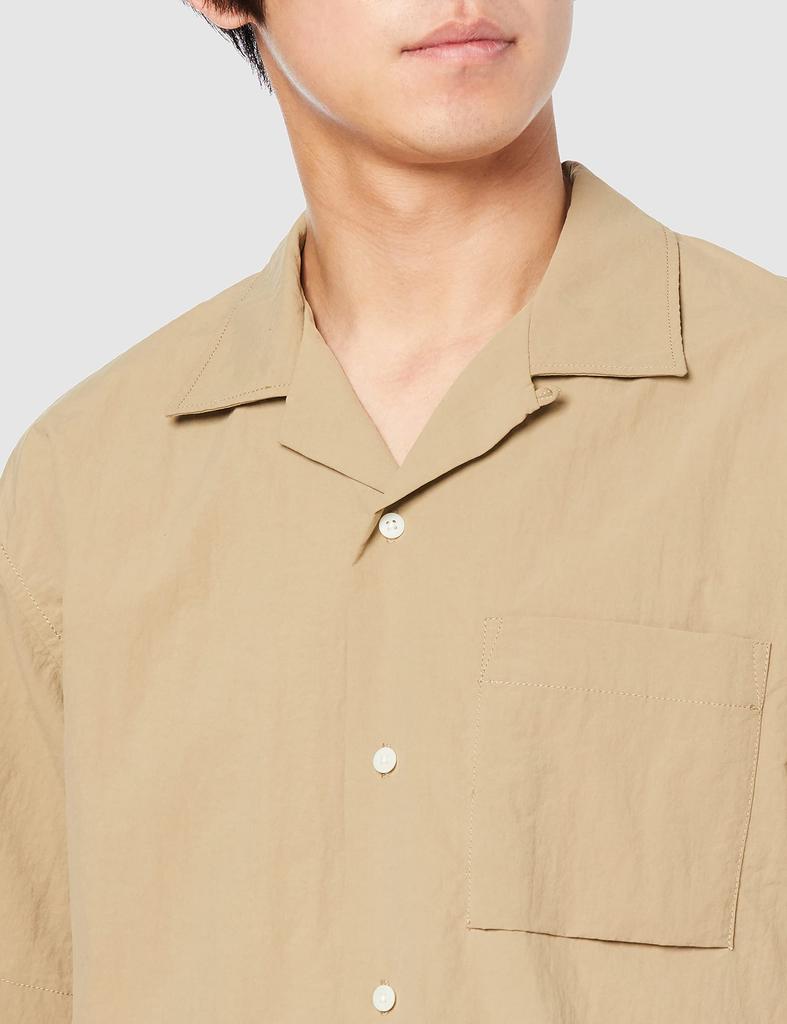 Helly Hansen Short Sleeve Basque Wet Size HOE42302 Men's Shirt, Sand, L,