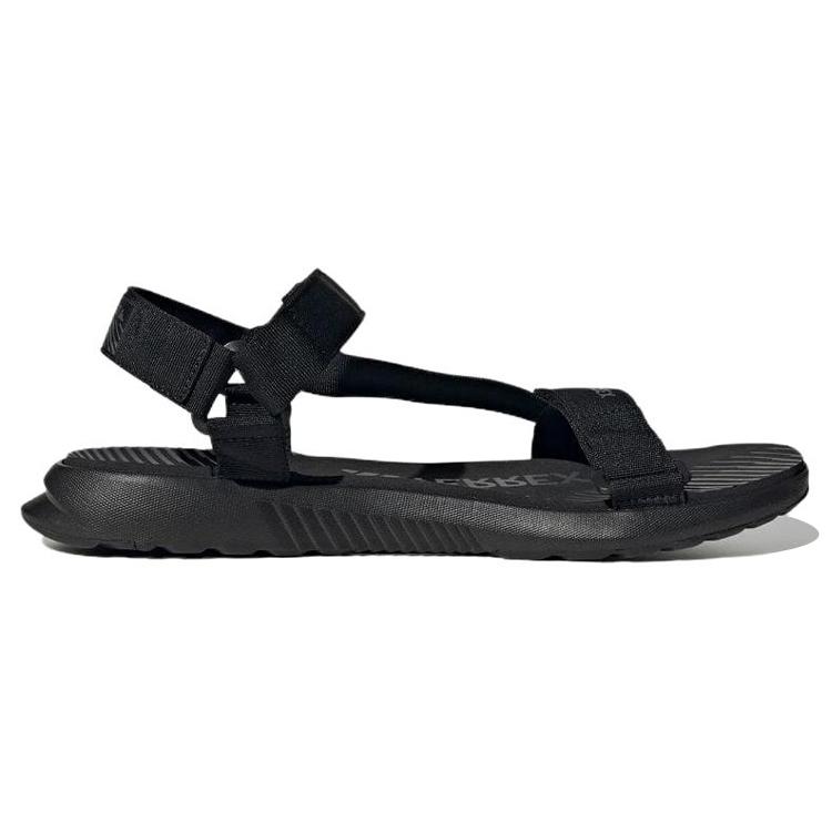 New Adidas Terrex Hydroterra Light Sandals Core Black Grey ID4273
