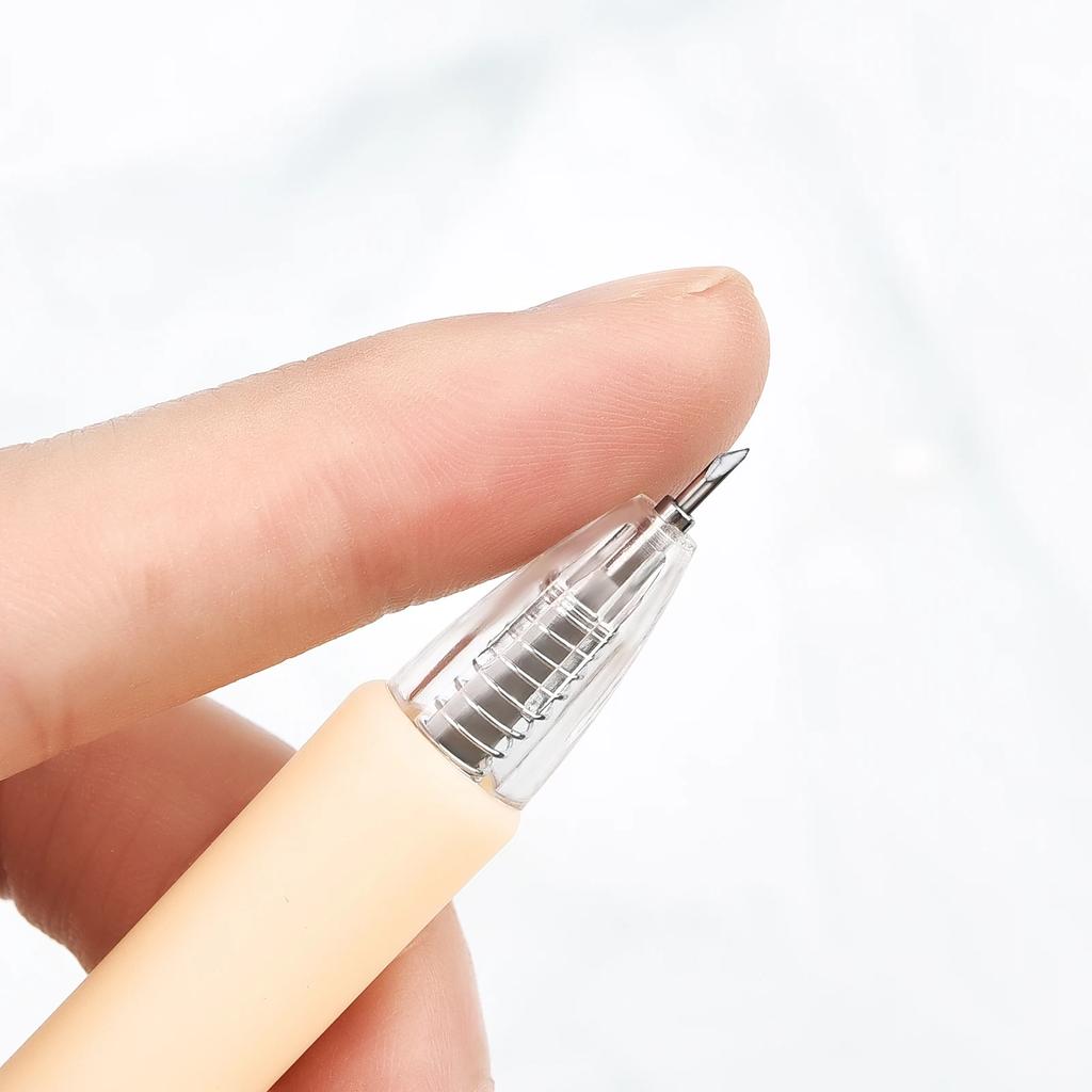 1/4/5Pcs Knife Pen Refill Art Utility Paper Cut Knife Pen Scrapbooking Sticker Precision Cutting Tool DIY Craft Cutter Supplies