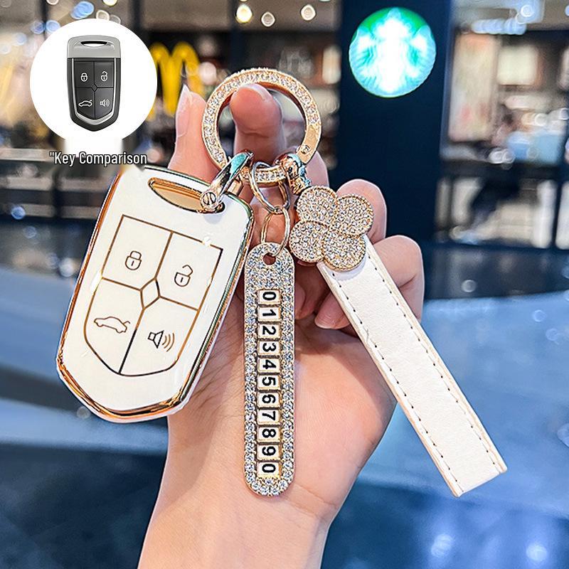 Borgward BX5/BX7 High-Grade Key Case: Protective Shell with Buckle for Men and Women