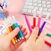 2/7 Packs 6 Colors Washable Coloring Pens Set, Easy Grip Art Markers, Non-Toxic Watercolor Drawing Pens for School Crafts YMY