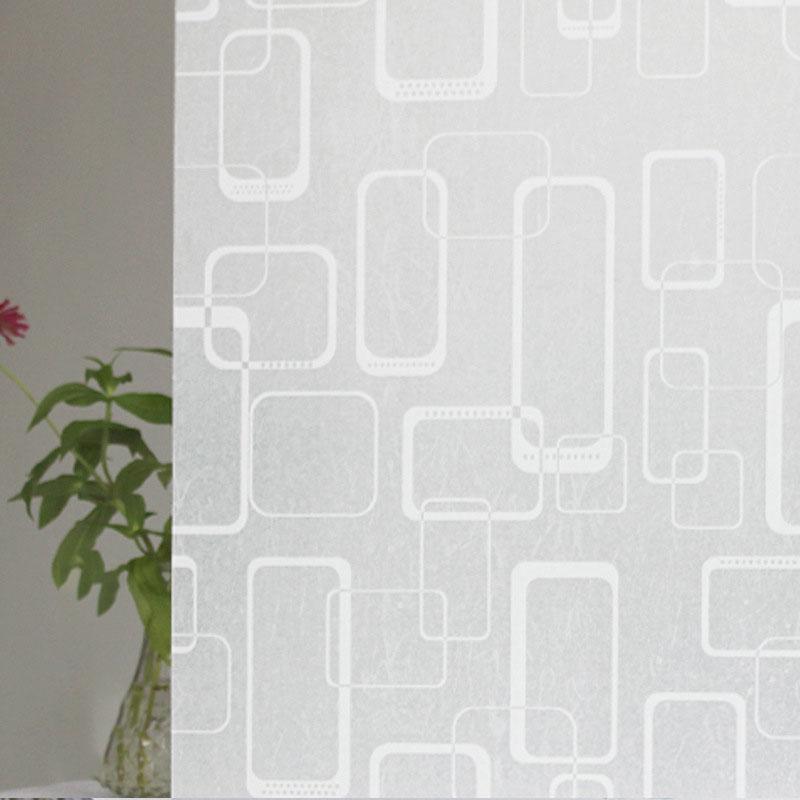 Film pentru fereastră 45x200cm Film cu vitralii matuit Autocolante pentru ferestre de confidențialitate Autocolante autoadezive pentru fereastră.