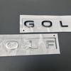 HLSRM1 VW 2026 Hot For VW Golf 8 Rline Rear Vehicle Logo Post Character Mark English Letter Golf Logo Silver