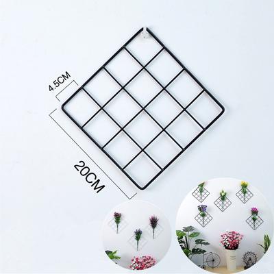 Decorazione Creativa per la Casa Clip Quadrata in Ferro Stanza Soggiorno Decorazione Murale Accessori Moda