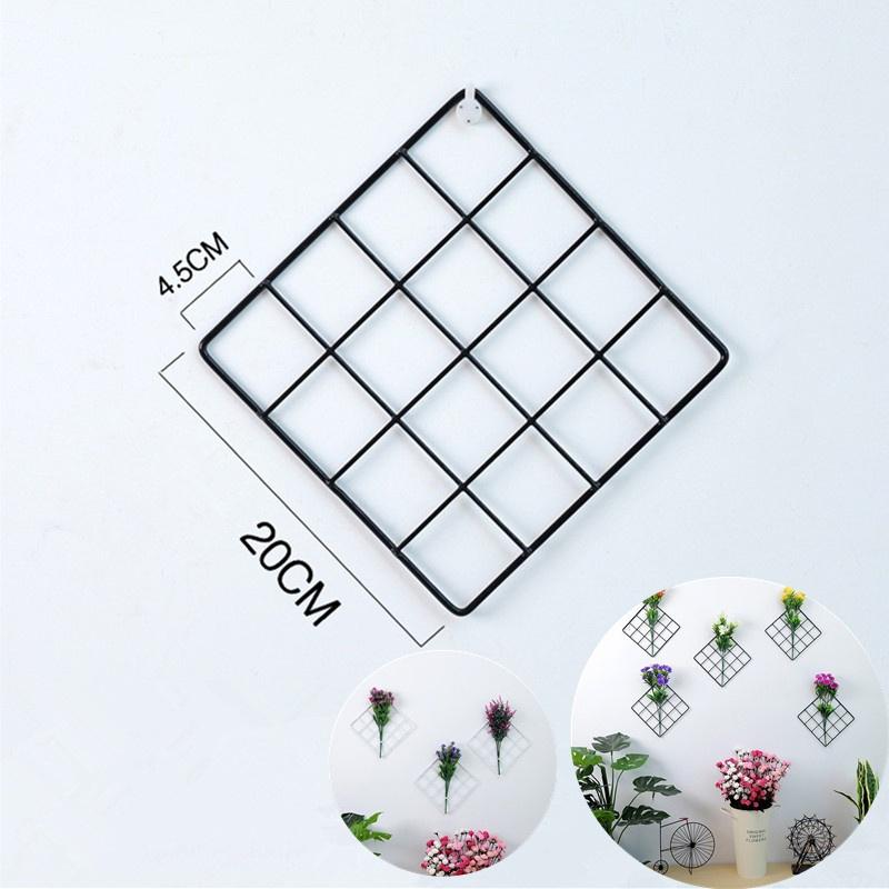 Creative Home Decoration Square Iron Clip Room  Living Room  Wall Decoration  Fashion Accessories