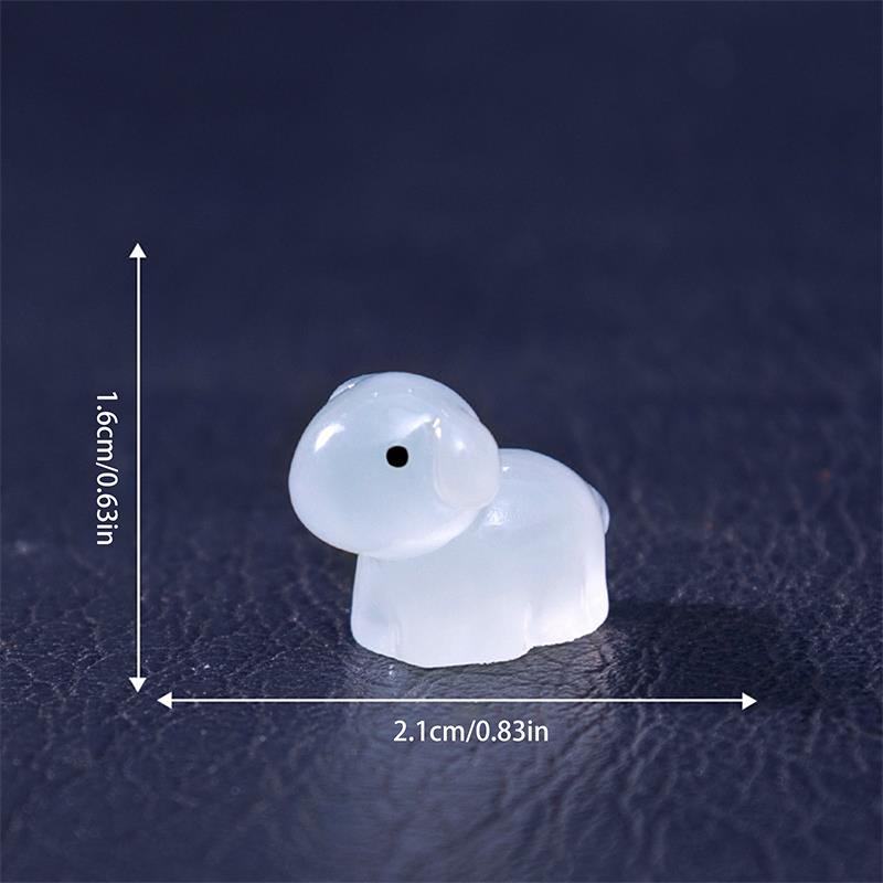 

5 шт. Милый кукольный домик Светящаяся кукла-призрак Миниатюрные модели DIY Аксессуар Декор кукольного домика Хэллоуинские украшения Светящаяся в темноте игрушка