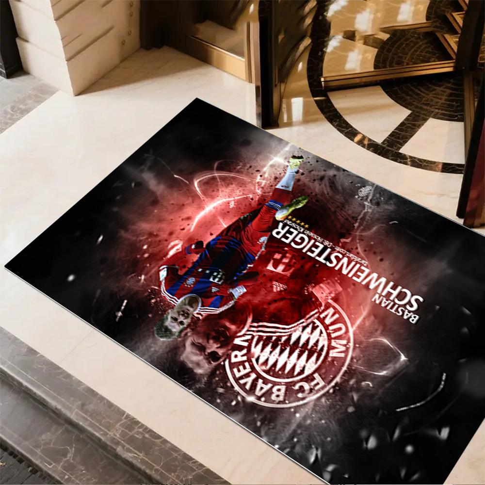 Bastian Schweinsteiger Fc Bayern Floor Rug Office Rug Perfect for Bedrooms Outdoor Balcony Foyer Anti-slip Rug Decorate Offices