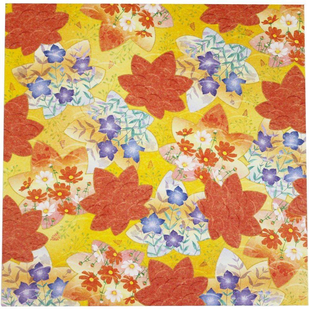 Showa Grim Washi Chiyogami Four Seasons 15cm square 28 sheets