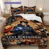 Robot Head Sigil Threepiece Set 1 Duvet Cover 2 Pillowcase Without Core Bedding Set Gift Duvet Cover And Pillowcase Bedding