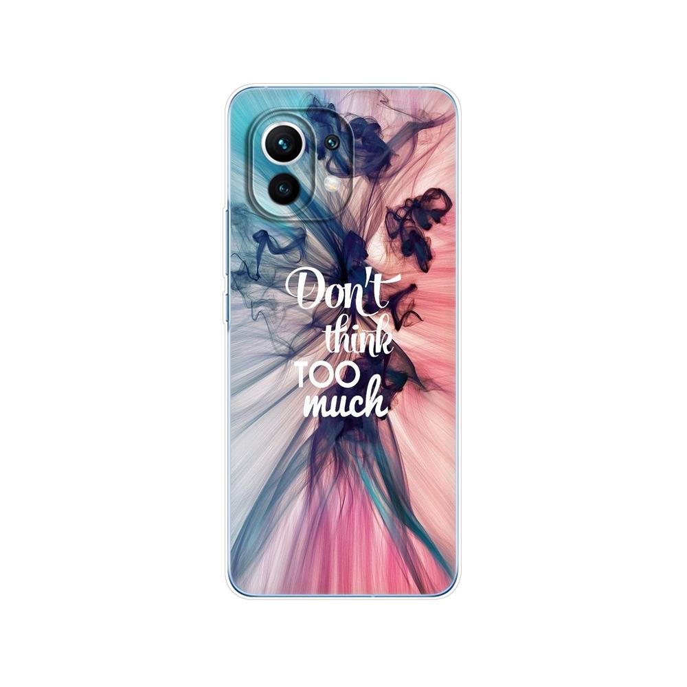 Für xiaomi Mi 11 | Mi 11 Lite 4G 5G NE| Mi 11i | Mi 11 Ultra Hülle Rückseite xiaomi11 i 11Lite Telefonhülle Xiomi Mi11Lite Silikon TPU