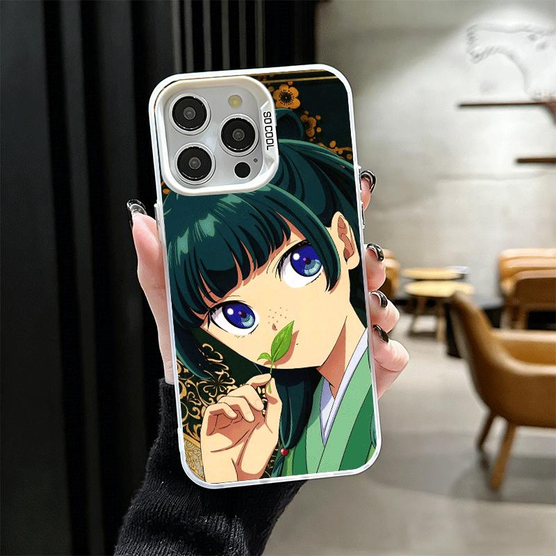 

A-Apothecary D-Diaries Anime Soft Phone Case for iPhone 15 16 17 Pro Max 17Air 16E 14 Plus 13 12 Mini Shockproof Cover Back Shel iPhone 13 Mini