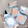 Kobeleen Rejuvenating Setting Powder Compact with Puff - Long-lasting, Natural Concealment & Skin Tone Correction, Translucent Loose Powder
