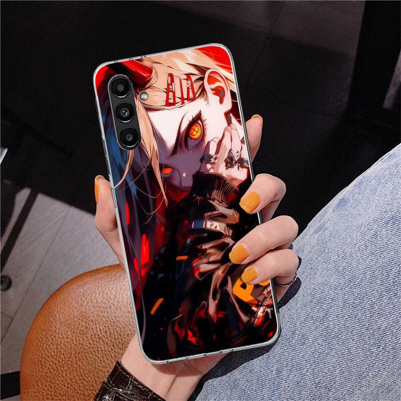 C-Chainsaw Man Power Telefoonhoesje Voor Samsung Galaxy A17 A16 A15 A14 A13 A57 A56 A55 A54 A53 A37 A36 A35 A34 A33 A26 A25 A24 A23