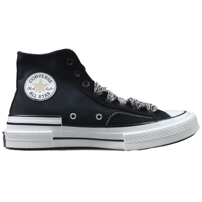 Converse Comfortable Breathable Lightweight High Top Espadrilles Unisex Black & White