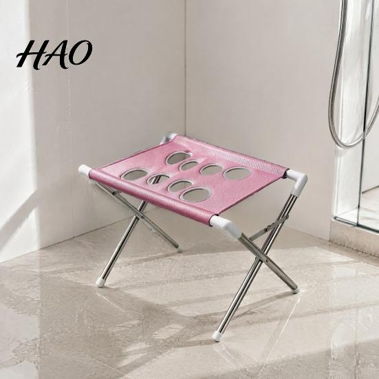 Pet Trimming Grooming Aid Dog Hammock, Stainless Steel Foldable Stand, Cat Washing Station, 8-Hole Station Table for Cats Dogs Bathing & Nail