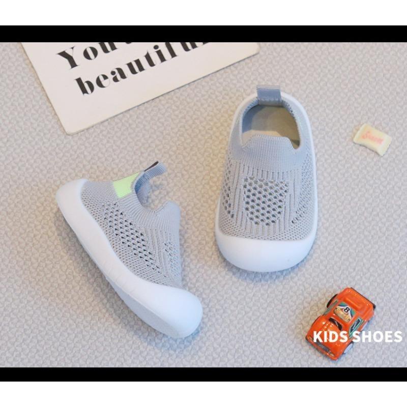Kids Cute Mesh Floor Socks, Baby Ultra Thin Short Socks, Soft Sole Non Slip Breathable Socks, All Season Indoor Outdoor Wear