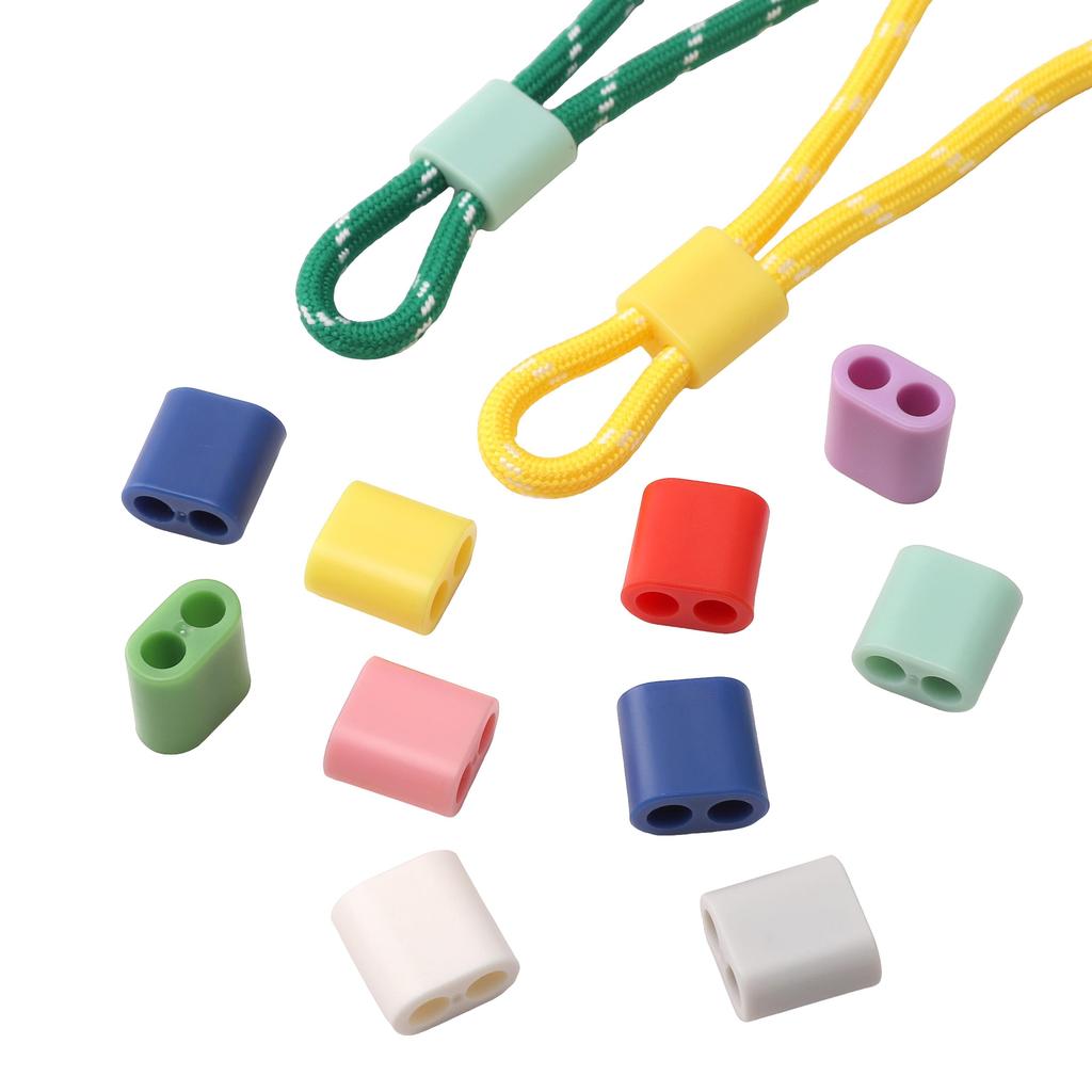 ABS Acrylic Adjustment Rope Buckle for DIY Necklace Bracelet Craft 2 Pcs