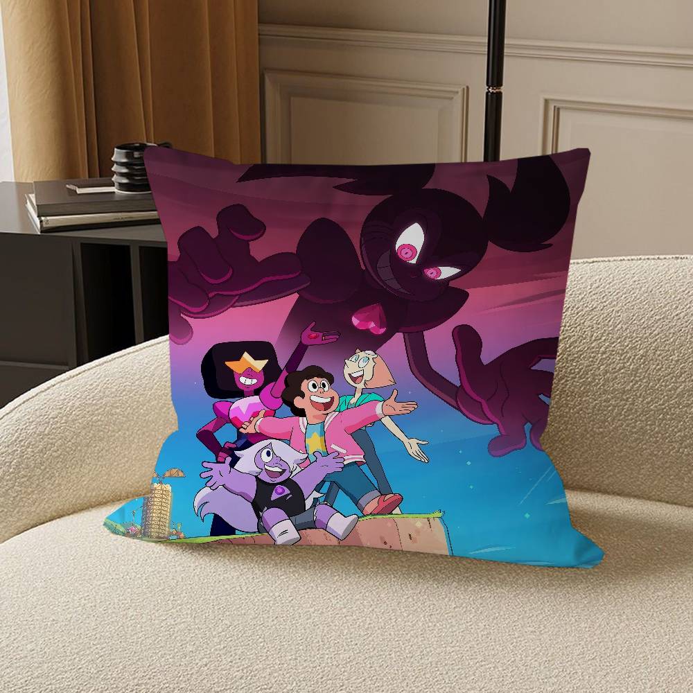 Steven Universe Pillowcase Toon Gift Cushion Cover Bedroom Home Sofa Chair Seat Decor Pillow Case