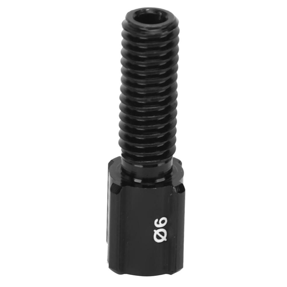 10pcs Black Brake Cable Adjuster Easy Installation Aluminium Alloy Brake Cable Screw Brake Lever Adjusting Barrel
