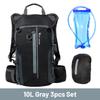 WEST BIKING 10L Nefes Alabilir Bisiklet Sırt Çantası Su Geçirmez Ultra Hafif Katlanabilir Bisiklet Çantası Outdoor Tırmanış Seyahat Yürüyüş Bisiklet Çantası