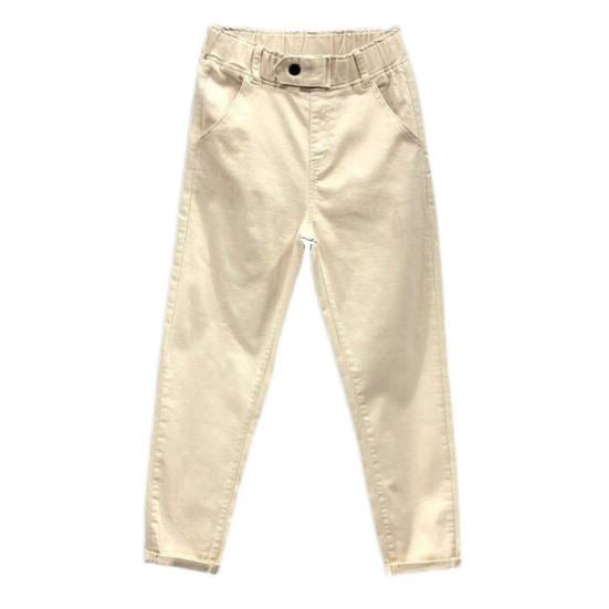 Dámské kalhoty pro volný čas Kalhoty se středním vzrůstem elastický harémové kalhoty Jednobarevné široké nohavice dlouhé kalhoty s kapsami Streetwear