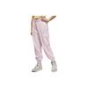 Jordan Flight Solid Color Logo Side Pocket Elastic Drawstring Cuffed Sweatpants Women Bottoms Ice-Lavender DQ4608-576