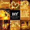 Solar String Fairy Light  Solar Festoon Xmas LED  Lamp with 8 Mode  for Balcony Garden Patio Wedding Christmas Tree Decoration