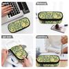 Pencil Case Large Capacity Zipper Closure Wear Resistant Polyester with Main Compartment Mesh Pocket and Pen Slots for Boys Girls