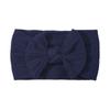 Solid Cable Bow Baby Headband for Child Nylon Layers Headwear Kids Elastic Turban Headwraps Newborn Boys Girls Hair Accessories