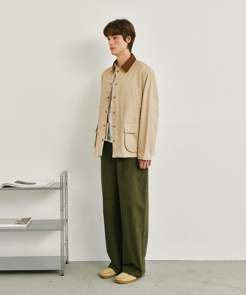 GLW Carpenter Fatigue Cotton Pants Olive