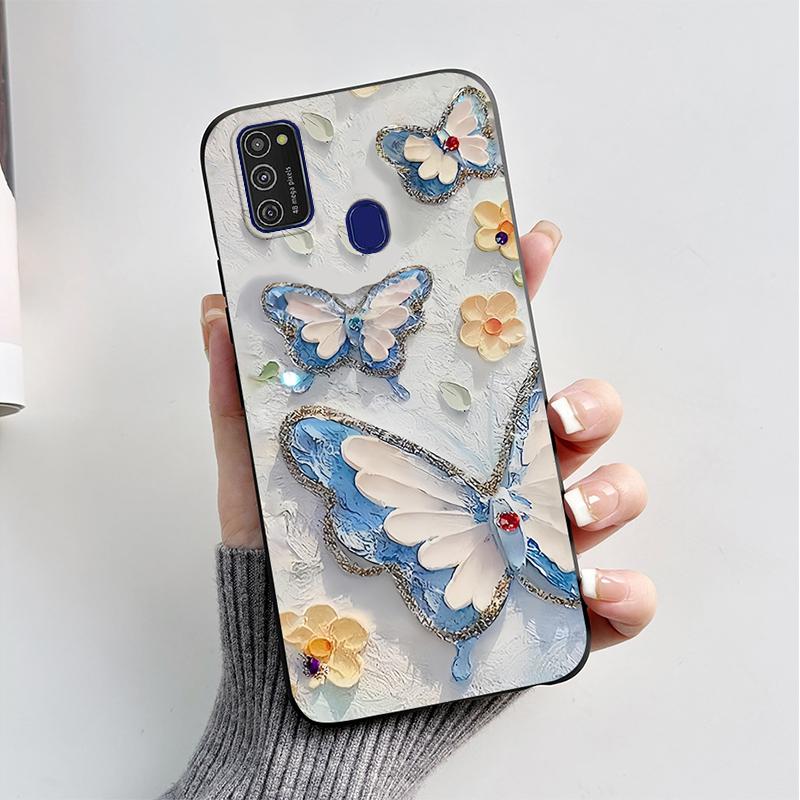 For Samsung Galaxy M21 M30S M31 M31s Case Soft Silicone Phone Back Cover For Samsung M31 M31S M30s M21 M 30 S Case Cartoon Funda