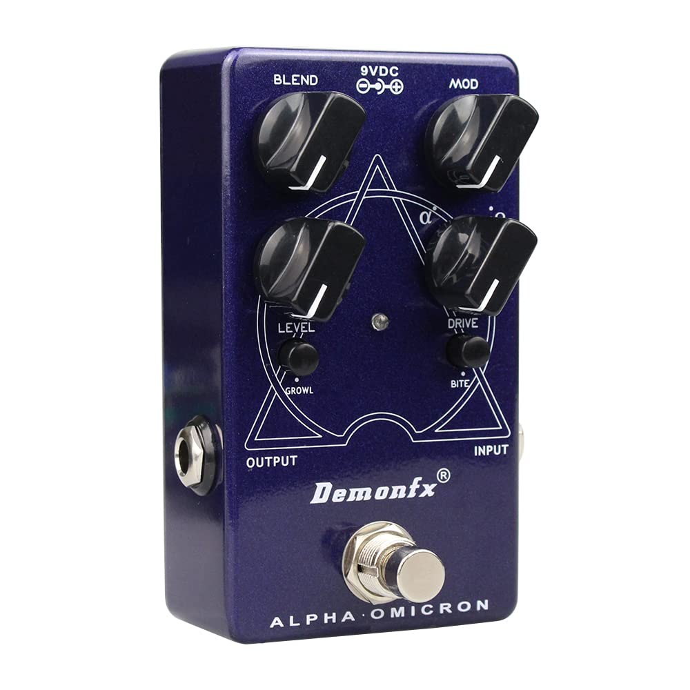 Demonfx Alpha Electronics Alpha Omicron Clone Alpha Omicron Bass Distortion Bass Effector BASS Distortion Omicron/Darkglass (Darkglass Clone)