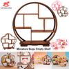 1PC Dollhouse Miniature Bogu Empty Shelf Mini Display Stand Storage Rack Model Toy Scene Decoration DIY Accessories